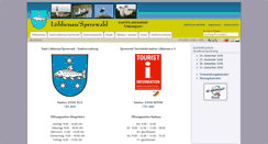 Desktop Screenshot of luebbenau-spreewald.de